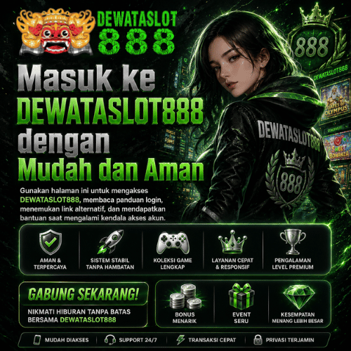 DEWATASLOT888 official access banner